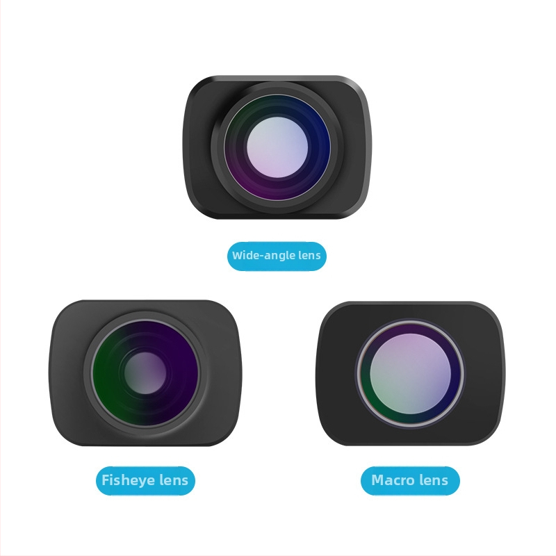 Vanjski set leća za Osmo Pocket – širokokutni, makro, fisheye; marka pholes; modeli 8259, 8263, 8260
