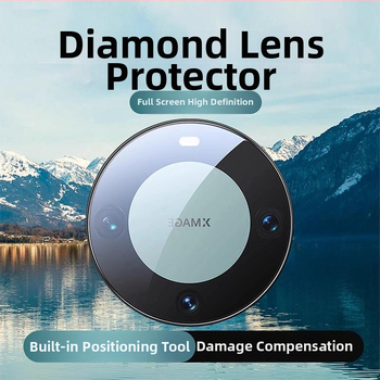 Protecție obiectiv cameră spate pentru Honor X70 – sticlă temperată, acoperire AR antireflexie, acoperire completă