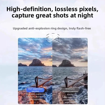 Protecție obiectiv cameră spate pentru Honor X70 – sticlă temperată, acoperire AR antireflexie, acoperire completă