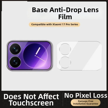 Set ochranných fólií pre Xiaomi 17 Pro / 17 Pro Max: fólia na objektív, tvrdené sklo na zadný displej, HD ostrosť, proti pádu pre druhý displej