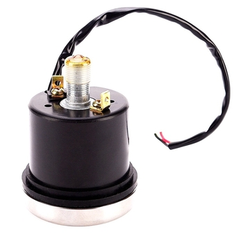 IZTOSS B755 Mehanički brzinomjer za motocikl, dvostruka skala km/h/mph, 12V, elektropokovano željezo, preciznost 1%, težina 155 g