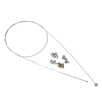 Kilenc részes motorkerékpár-kábelkészlet: fékkábel, kuplungkábel, gázkábél, első fékkábel, kilométeróra-kábel