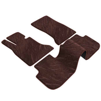 Automobilska podna prostirka — vodootporna, otporna na habanje, suede materijal, kožna potpora stopala, za poseban automobil