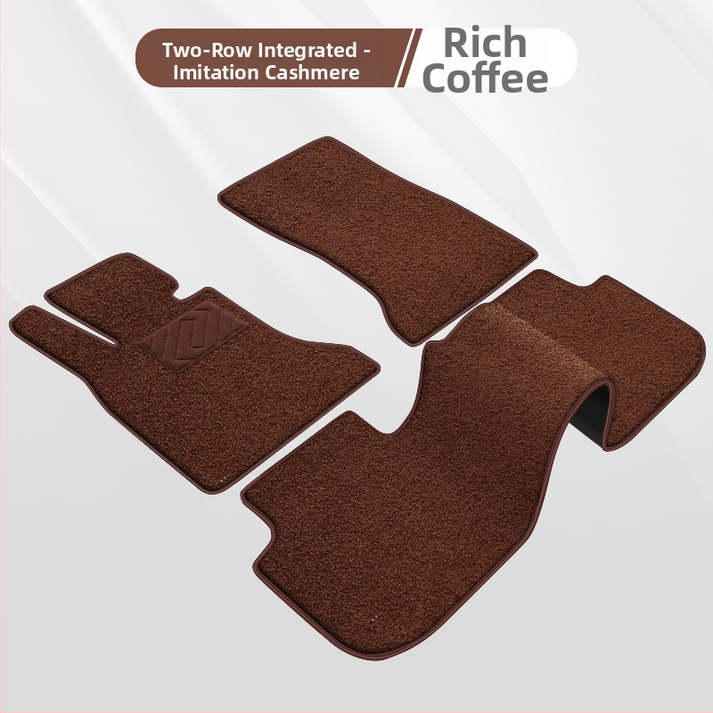 Automobilová podložka na podlahu — vodotesná, odolná voči opotrebeniu, semišový materiál, kožená podložka na nohu, pre špeciálne auto