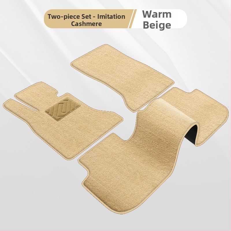 Automobilová podložka na podlahu — vodotesná, odolná voči opotrebeniu, semišový materiál, kožená podložka na nohu, pre špeciálne auto