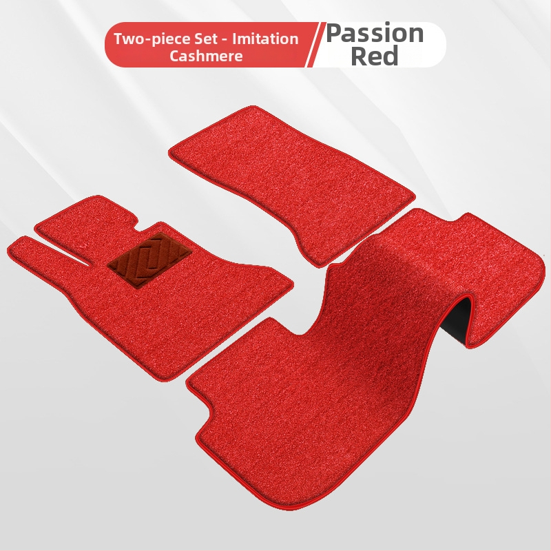 Automobilová podložka na podlahu — vodotesná, odolná voči opotrebeniu, semišový materiál, kožená podložka na nohu, pre špeciálne auto