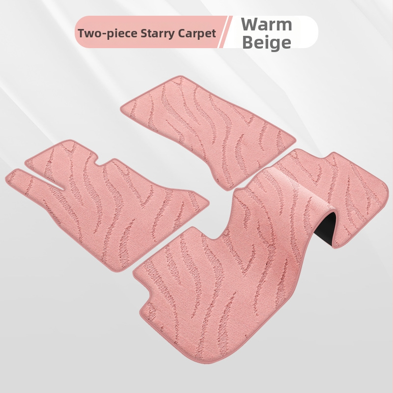 Automobilová podložka na podlahu — vodotesná, odolná voči opotrebeniu, semišový materiál, kožená podložka na nohu, pre špeciálne auto