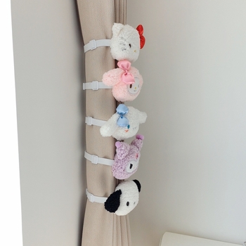Plišasti zavjesni klips – prilagodljivi, karikaturni dizajn, za dječju sobu