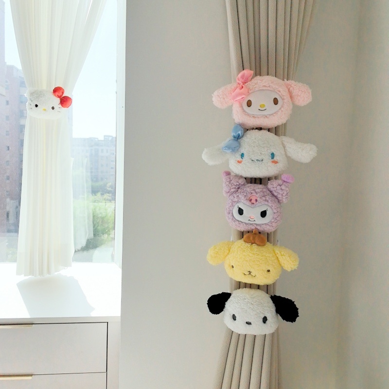 Plišasti zavjesni klips – prilagodljivi, karikaturni dizajn, za dječju sobu