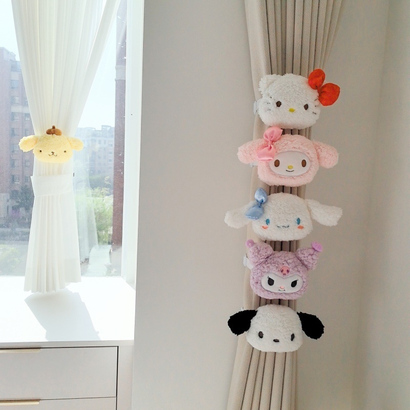 Plišasti zavjesni klips – prilagodljivi, karikaturni dizajn, za dječju sobu