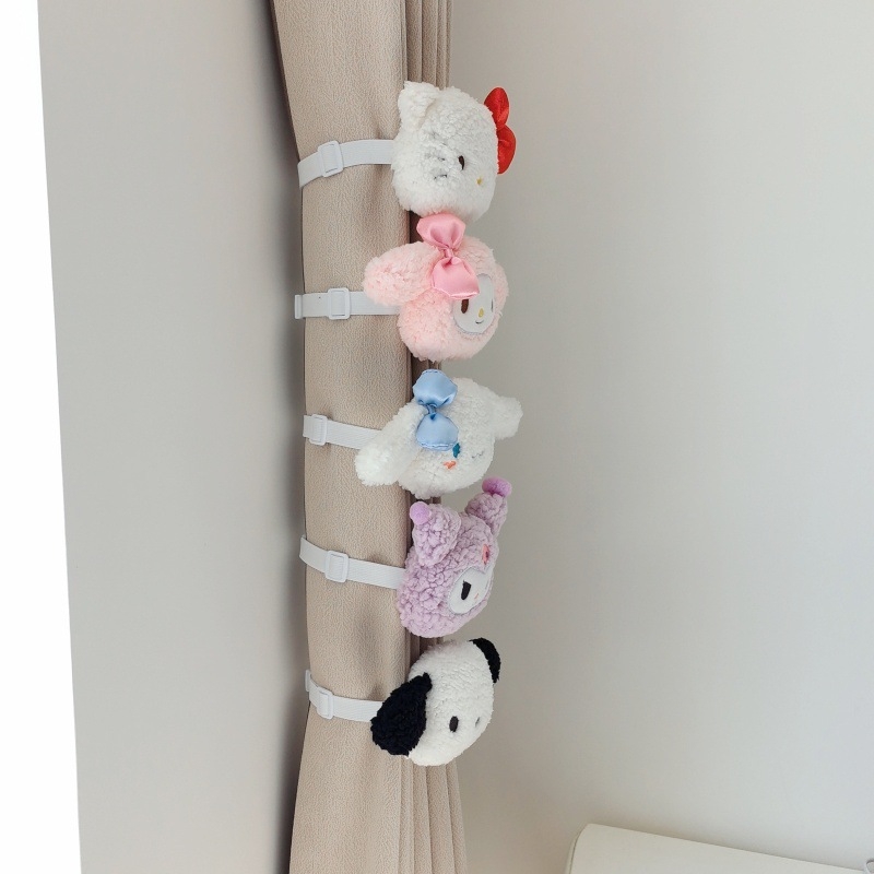 Plišasti zavjesni klips – prilagodljivi, karikaturni dizajn, za dječju sobu