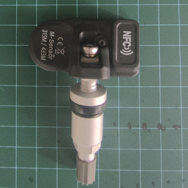 Programabilni senzor tlaka u gumama s NFC praćenjem putem pametnog telefona, Bluetooth TPMS, 0-9 BAR, model T20