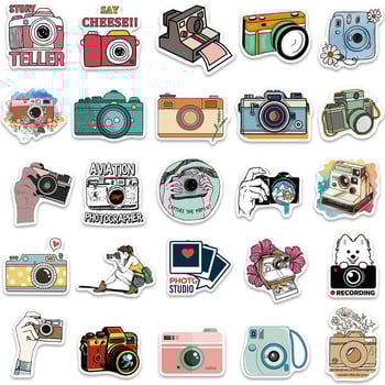 Stickere cu fotograf de tip desen animat – 50 buc., UU121, PVC, imprimare