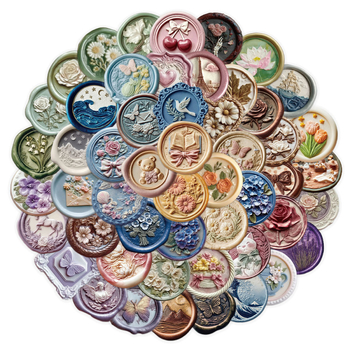 Autocolante PET – SLP231, Chen Shuo, adeziv, imprimare, stil retro