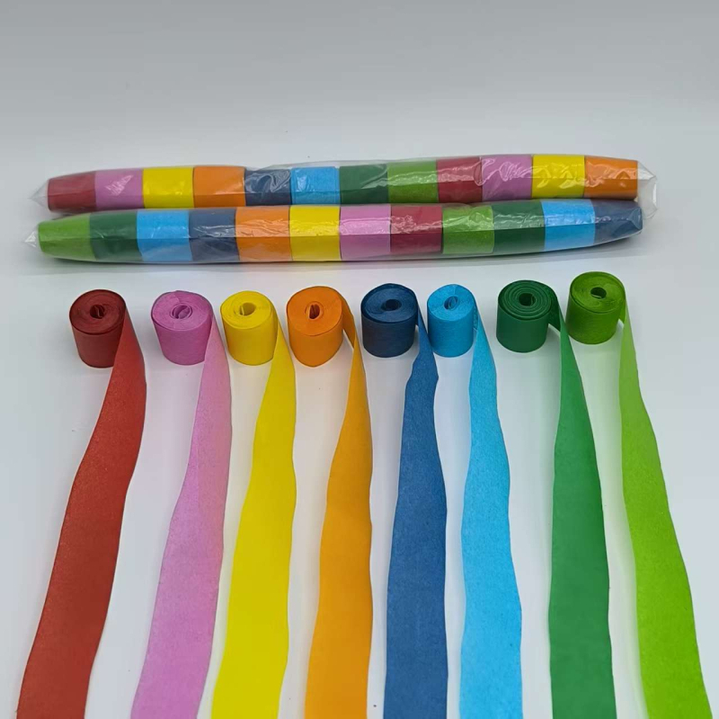 Paper streamer for music festivals and concerts (flame-retardant paper; suitable for parties and concerts; types: confetti ribbon, meteor shower ribbon, confetti cannon ribbon)