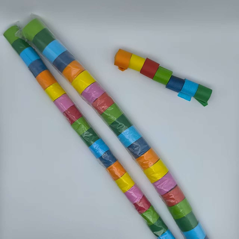 Paper streamer for music festivals and concerts (flame-retardant paper; suitable for parties and concerts; types: confetti ribbon, meteor shower ribbon, confetti cannon ribbon)