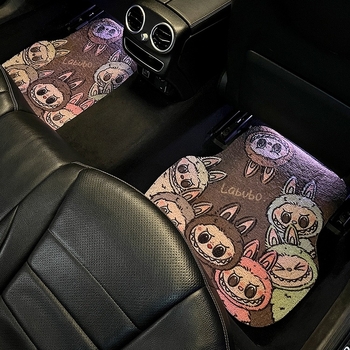 Универсални стелки за пода на автомобил с копринено цветно текстилно покритие, издръжливи и устойчиви на мръсотия