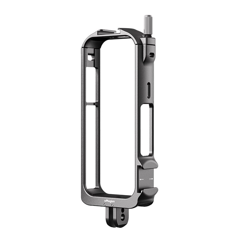 Metalni zaštitni okvir za Insta360 X3 s magnetskim sklopivim sučeljem i 2 čeljusti