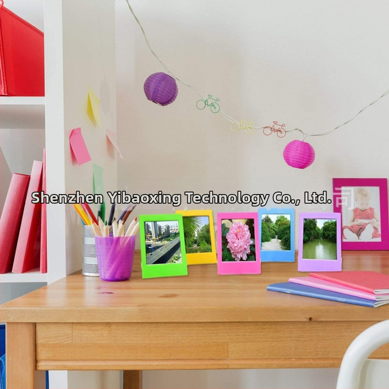 Polaroid Mini12/11/9/8 univerzálny set príslušenstva – 4 v 1: rám na fotografie, samolepky na fotografie, čistiaca handrička (2019)