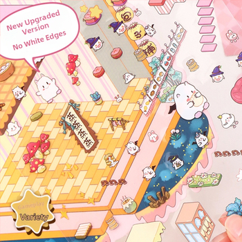 DIY 3D scénka nálepkový set – Prispôsobenie: Áno; Značka: Iná; Celkový počet pixelov: Iné – hra na uvoľnenie stresu