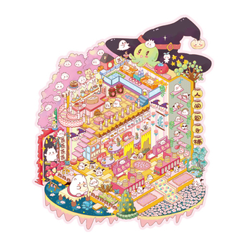 DIY κιτ αυτοκόλλητων 3D σκηνής – Παραμετροποίηση: Ναι; Μάρκα: Άλλο; Σύνολο εικονοστοιχείων: Άλλο – παιχνίδι ανακούφισης άγχους