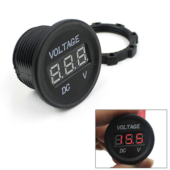 Automobilski voltmetar CS-016B, 0-30V, ABS kućište, digitalni zaslon, praćenje napona u realnom vremenu
