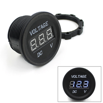 Automobilski voltmetar CS-016B, 0-30V, ABS kućište, digitalni zaslon, praćenje napona u realnom vremenu