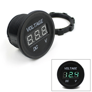 Automobilski voltmetar CS-016B, 0-30V, ABS kućište, digitalni zaslon, praćenje napona u realnom vremenu