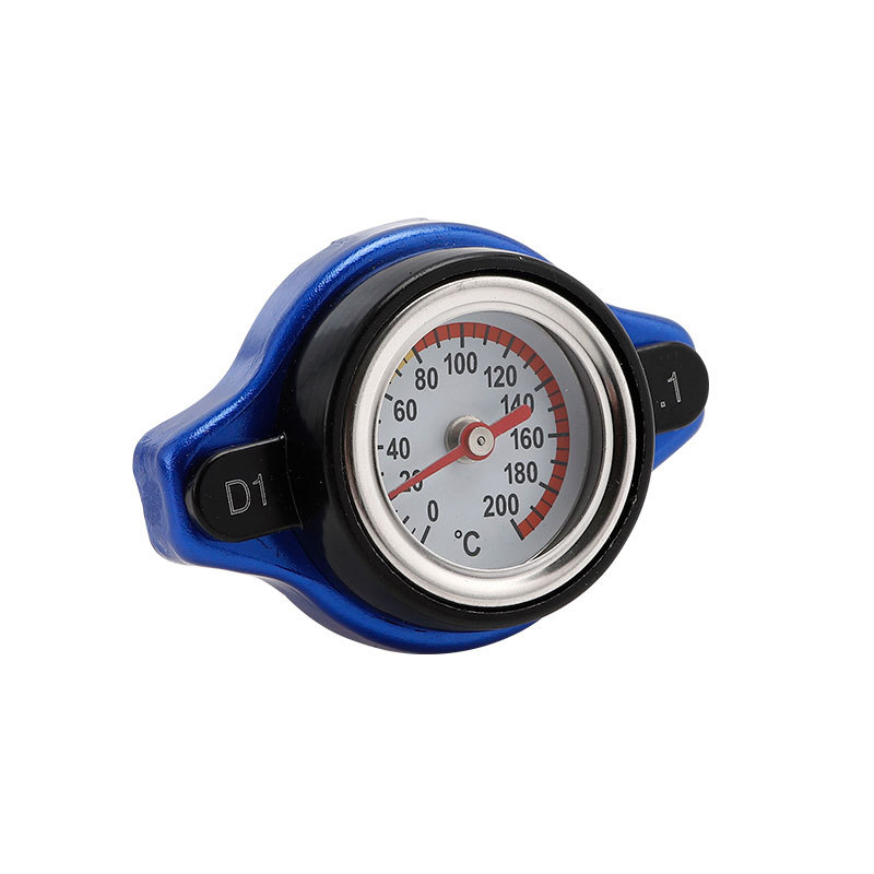 Poklop spremnika vode sa mjeračem temperature i tlaka, univerzalni automobilistički dodatak, kompatibilan s navojima 0.9/1.1/1.3