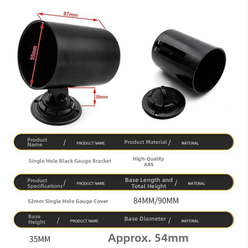 Držiak prístrojov CNSPEED 920C ABS – univerzálny držiak na motocykle (Značka: CNSPEED; Model: 920C; Materiál: ABS; Rozsah použitia: Univerzálne)