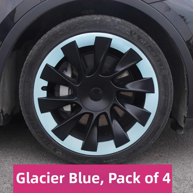 Krytky kolies pre Tesla Model Y, z plastu, značky Independent, kompatibilné s vozidlami Tesla