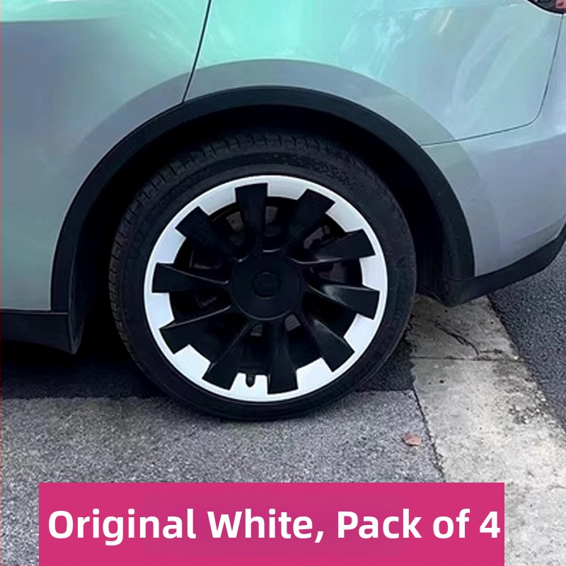 Krytky kolies pre Tesla Model Y, z plastu, značky Independent, kompatibilné s vozidlami Tesla