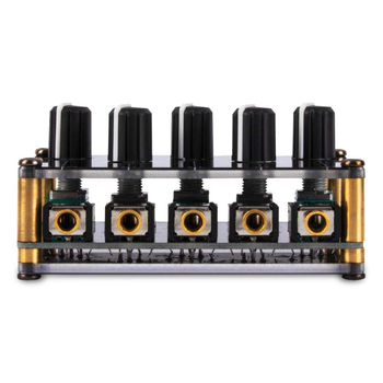 LARRIVEE Mixer stereo pasiv multifuncțional pentru microfoane și instrumente muzicale