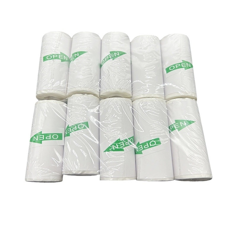 Meow Meow Machine termalni samoljepljivi papir, debljina 0,09 mm, materijal: dvostrani offset papir, 2 sloja, rub za kidanje: dvostruki rub, 200 rolni u kutiji