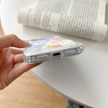 Θήκη iPhone 16 Pro Max — Youkeke, TPU+PC, στυλ καρτούν με κουνελάκι, προστασία από πτώσεις