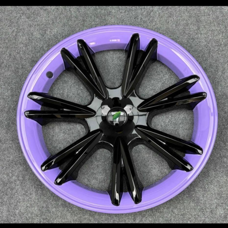 Fuhe ABS Καλύμματα κέντρων τροχών με πλήρη κάλυψη για Tesla Model 3/Y