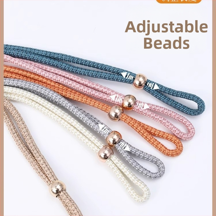 Perlové väzby na závesy s prackami, textilné doplnky na závesy, jednoduchý a moderný štýl