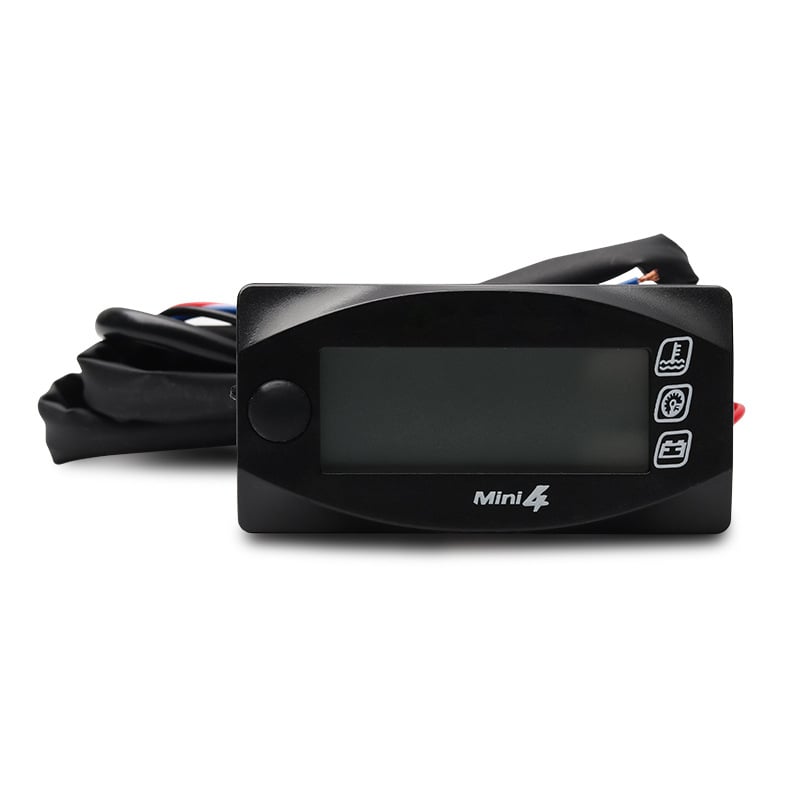 Indicator universal de temperatură a apei pentru motocicletă Koso 4 în 1, ecran LCD, 0–250°C, model ko-4 in 1