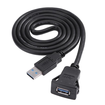 USB adapter linija za automobilni panel, vodootporna, USB sučelje, priključak vozila, montaža na ploču, bakar bez kisika