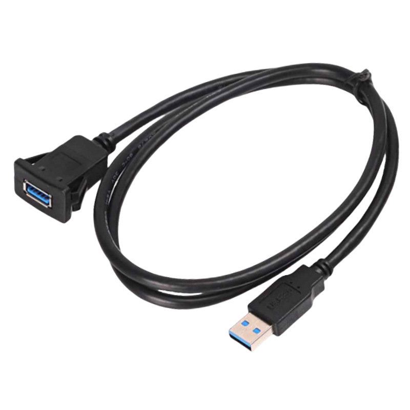 USB adapter linija za automobilni panel, vodootporna, USB sučelje, priključak vozila, montaža na ploču, bakar bez kisika