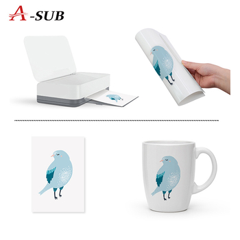 A-SUB vodom bazirani inkjet papir za vodeni prijenos na keramičke šalice – tisak logotipa, naljepnica, 190 g/m², bijela 80, podrijetlo Jiangsu, kompatibilan s inkjet pisačem