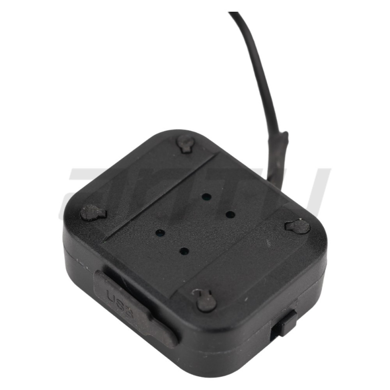 Motociklistički mjerni uređaj: termometar i voltmetar s USB punjačem, 12-24V, 3A, višenamjenski mjerni instrument