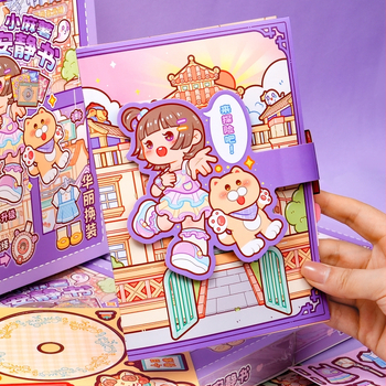 Tichá knižka pre deti – Téma Little Mochi, Vianočné a Novoročné vydanie, Jiangnan cestovné poznámky, Základná škola hračka (Spracovanie a prispôsobenie: Áno; Značka: Iné; Celkové pixely: Iné)