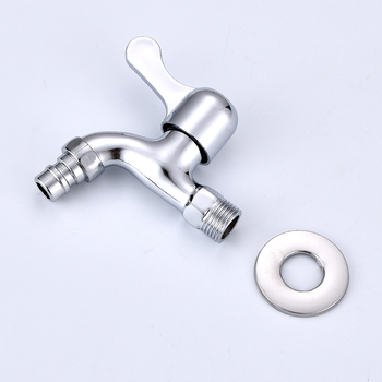 Ugradni zidni slavine za perilicu rublja, cinkova legura, LF3060, hladna voda, zidna montaža, keramičko srce ventila, otvaranje pomoću ključa