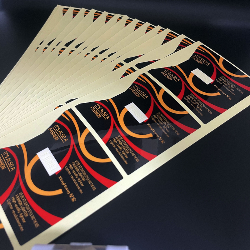 Rolka za tiskanje samoljepljivih naljepnica — premazani ili sintetički papir, vodootporne, za prehrambenu i kemijsku industriju, PP