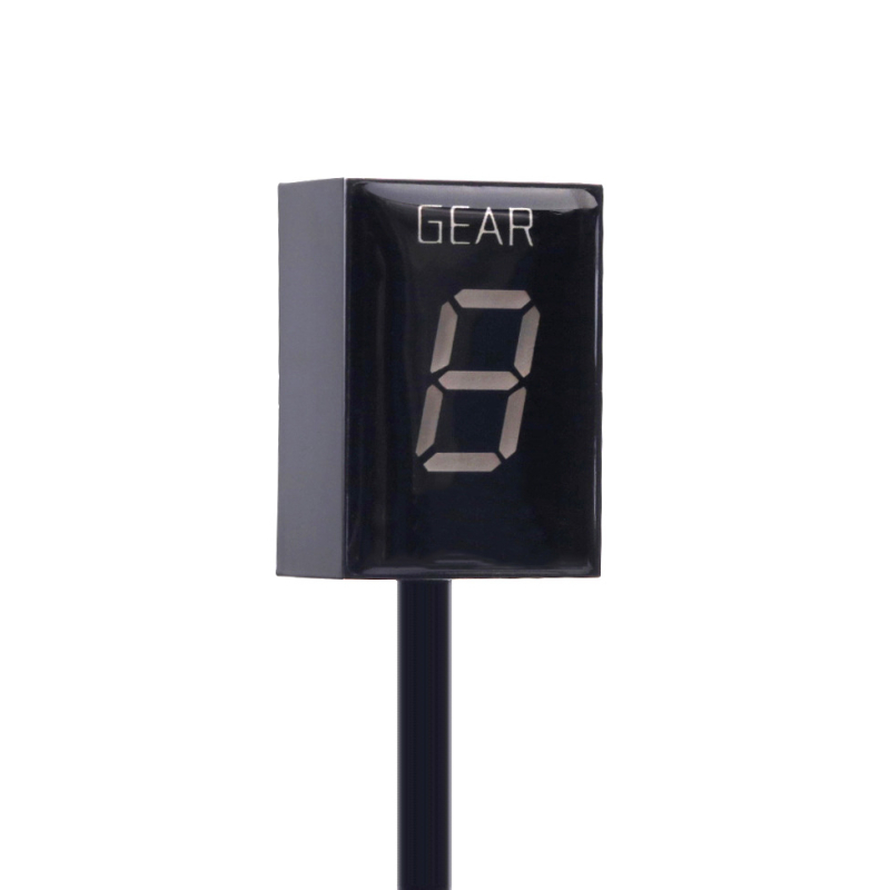 Display LED pentru trepte pentru motocicleta Triumph de la S2R – indicator LCD digital pentru trepte, 1–6 trepte, compatibil cu Triumph Tiger 800 și Triumph Rocket III Touring