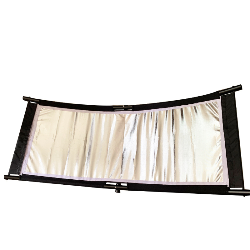 U-oblikovani fotografски reflektor za portret, prijenosni reflektirajući zaslon, aluminijski okvir s reflektivnom tkaninom, pozadinski nosač, 1,78 kg