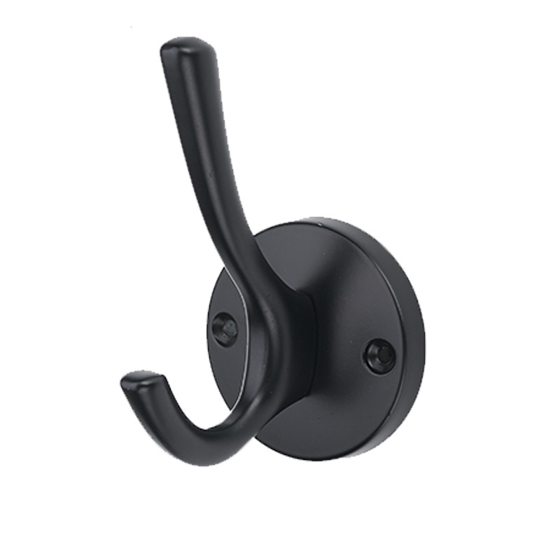 OCARI vješalica za odjeću 02 – cinkova legura, elektroplatiranje, zidna vješalica za garderobu, moderan minimalistički stil