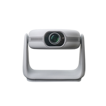 Proiector de birou cu Android 11, autofocus 720p, baterie încorporată, mecanism pan-tilt