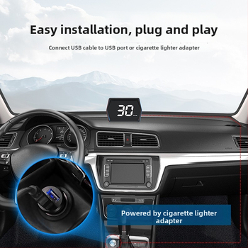 G20 auto HUD displej s Beidou GPS, univerzálny pre všetky vozidlá, HD zobrazenie, napájanie zo zásuvky